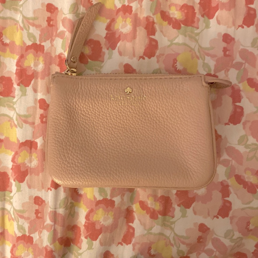 Kate spade card holder with zipper